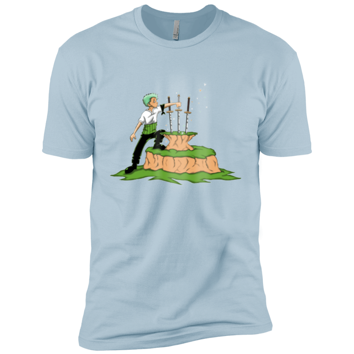 T-Shirts Light Blue / YXS 3 Swords in the Stone Boys Premium T-Shirt