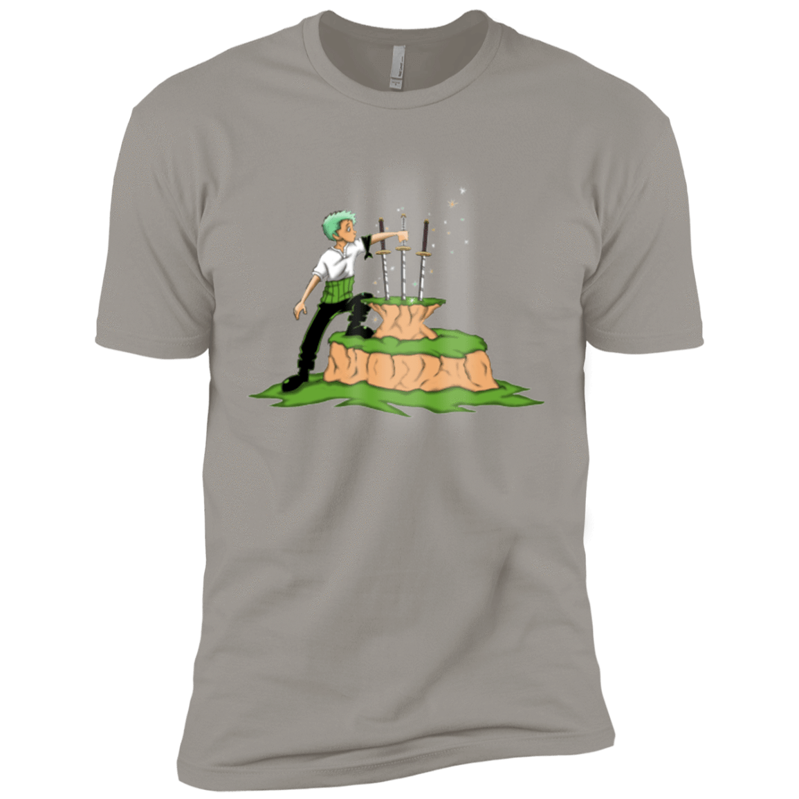 T-Shirts Light Grey / YXS 3 Swords in the Stone Boys Premium T-Shirt