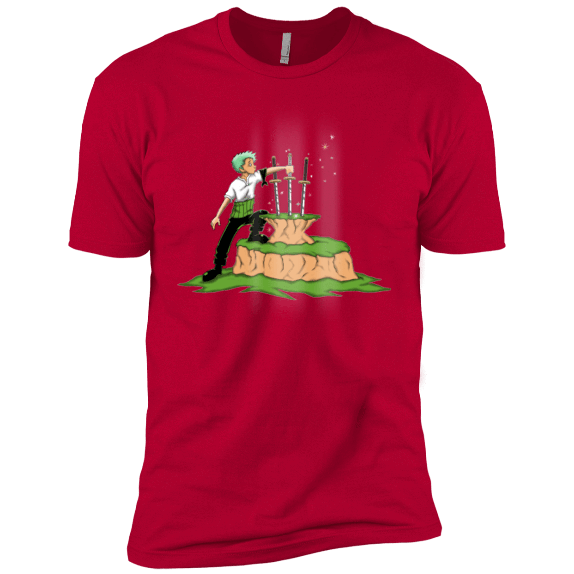T-Shirts Red / YXS 3 Swords in the Stone Boys Premium T-Shirt