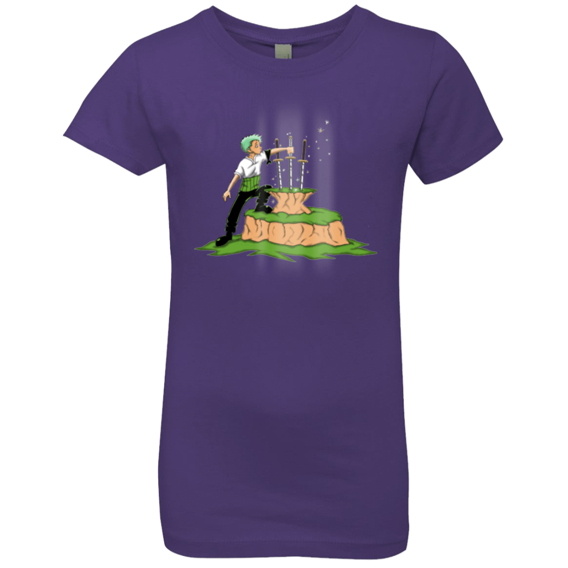 T-Shirts Purple Rush / YXS 3 Swords in the Stone Girls Premium T-Shirt