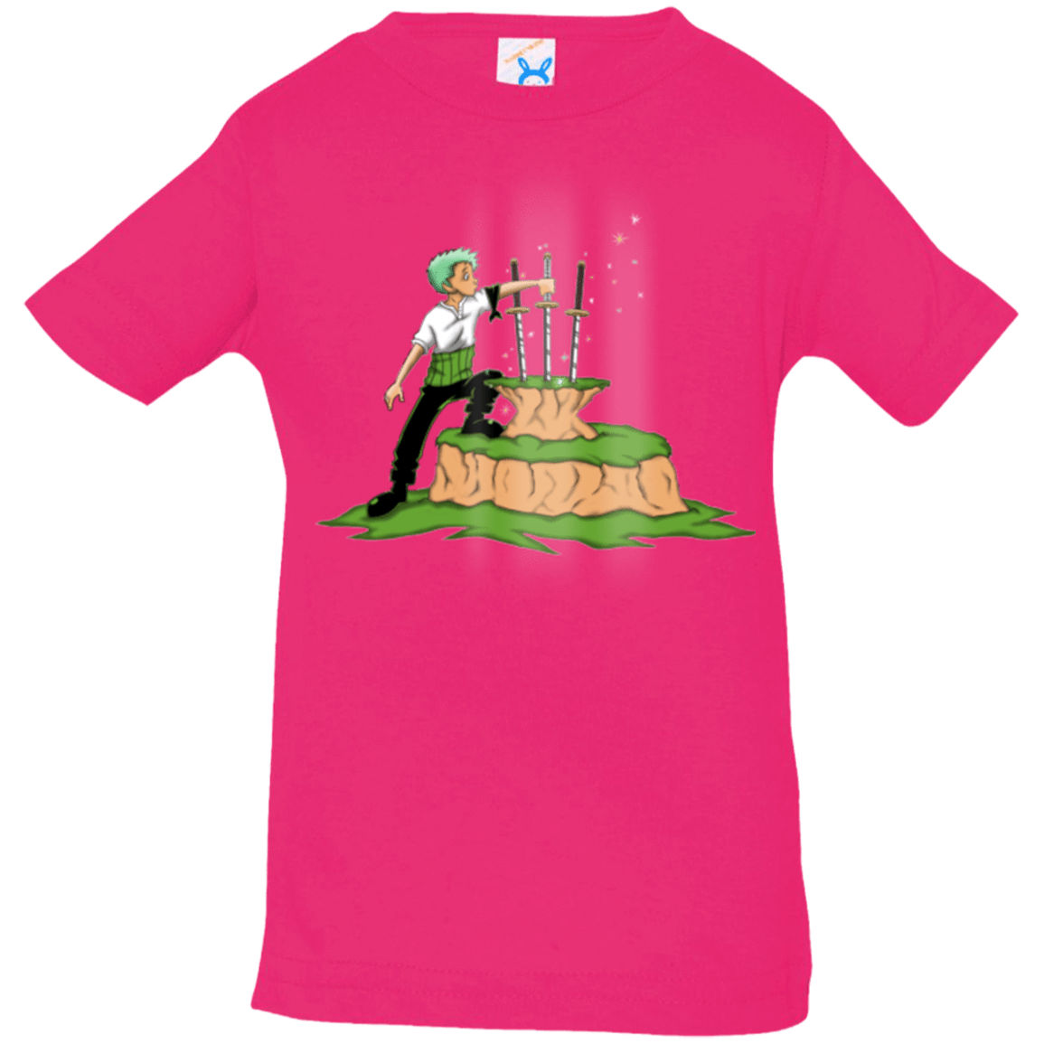 T-Shirts Hot Pink / 6 Months 3 Swords in the Stone Infant PremiumT-Shirt