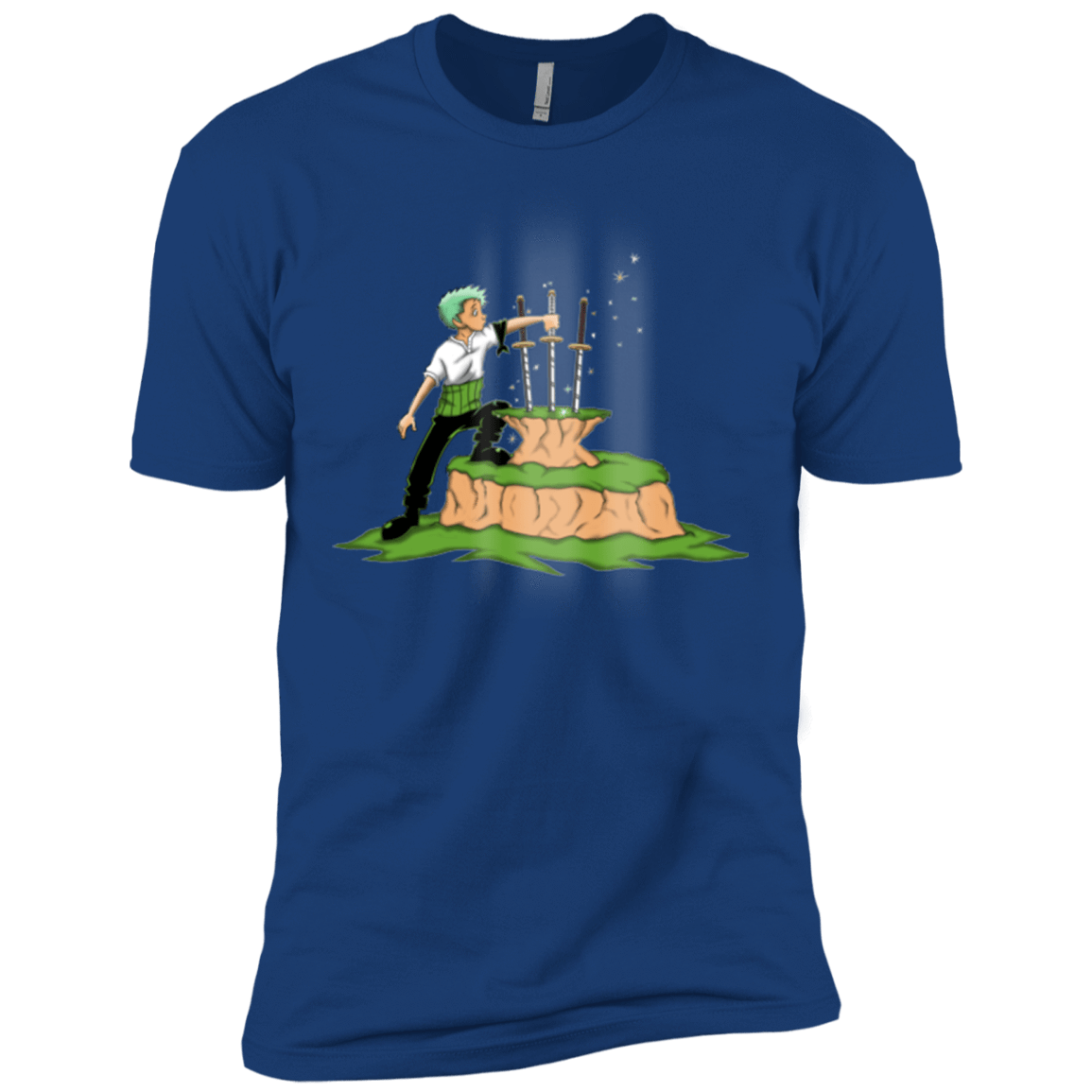 T-Shirts Royal / X-Small 3 Swords in the Stone Men's Premium T-Shirt