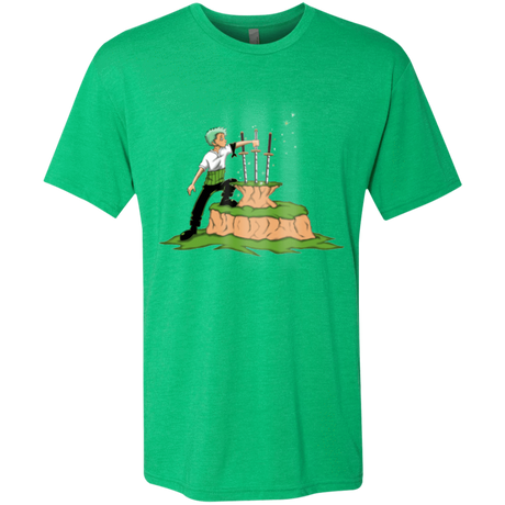 T-Shirts Envy / Small 3 Swords in the Stone Men's Triblend T-Shirt