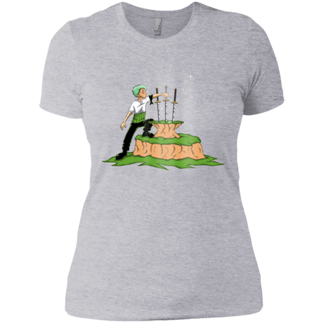 T-Shirts Heather Grey / X-Small 3 Swords in the Stone Women's Premium T-Shirt