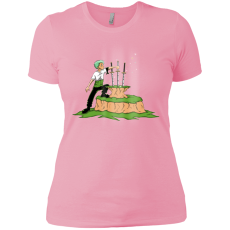 T-Shirts Light Pink / X-Small 3 Swords in the Stone Women's Premium T-Shirt