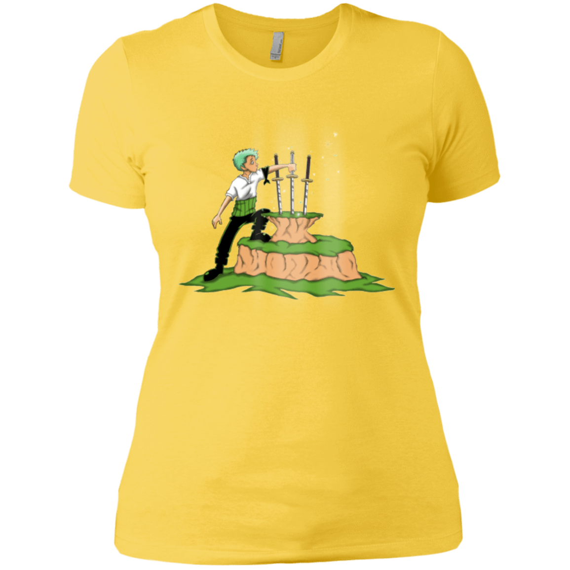 T-Shirts Vibrant Yellow / X-Small 3 Swords in the Stone Women's Premium T-Shirt