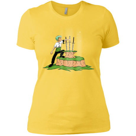 T-Shirts Vibrant Yellow / X-Small 3 Swords in the Stone Women's Premium T-Shirt
