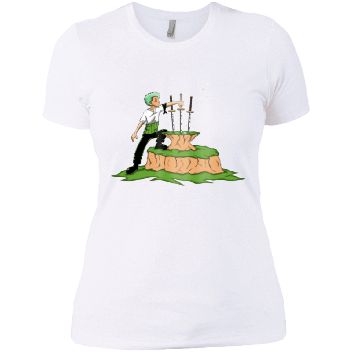 T-Shirts White / X-Small 3 Swords in the Stone Women's Premium T-Shirt
