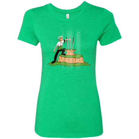 T-Shirts Envy / Small 3 Swords in the Stone Women's Triblend T-Shirt