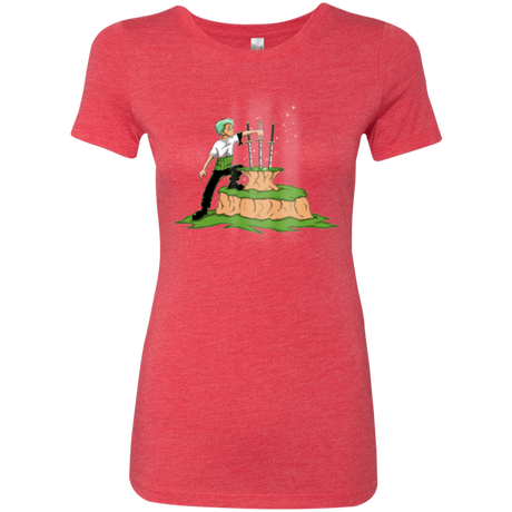 T-Shirts Vintage Red / Small 3 Swords in the Stone Women's Triblend T-Shirt