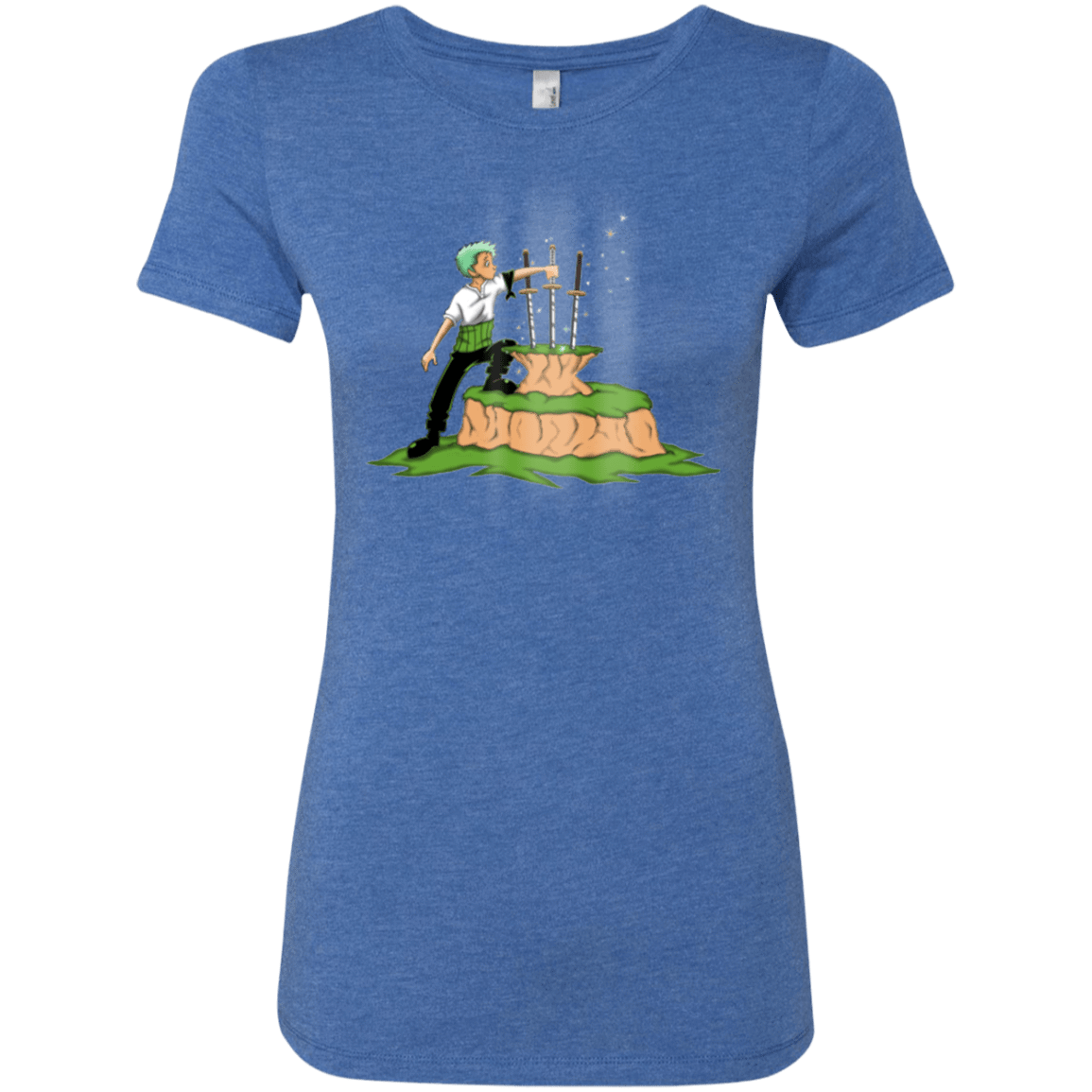 T-Shirts Vintage Royal / Small 3 Swords in the Stone Women's Triblend T-Shirt