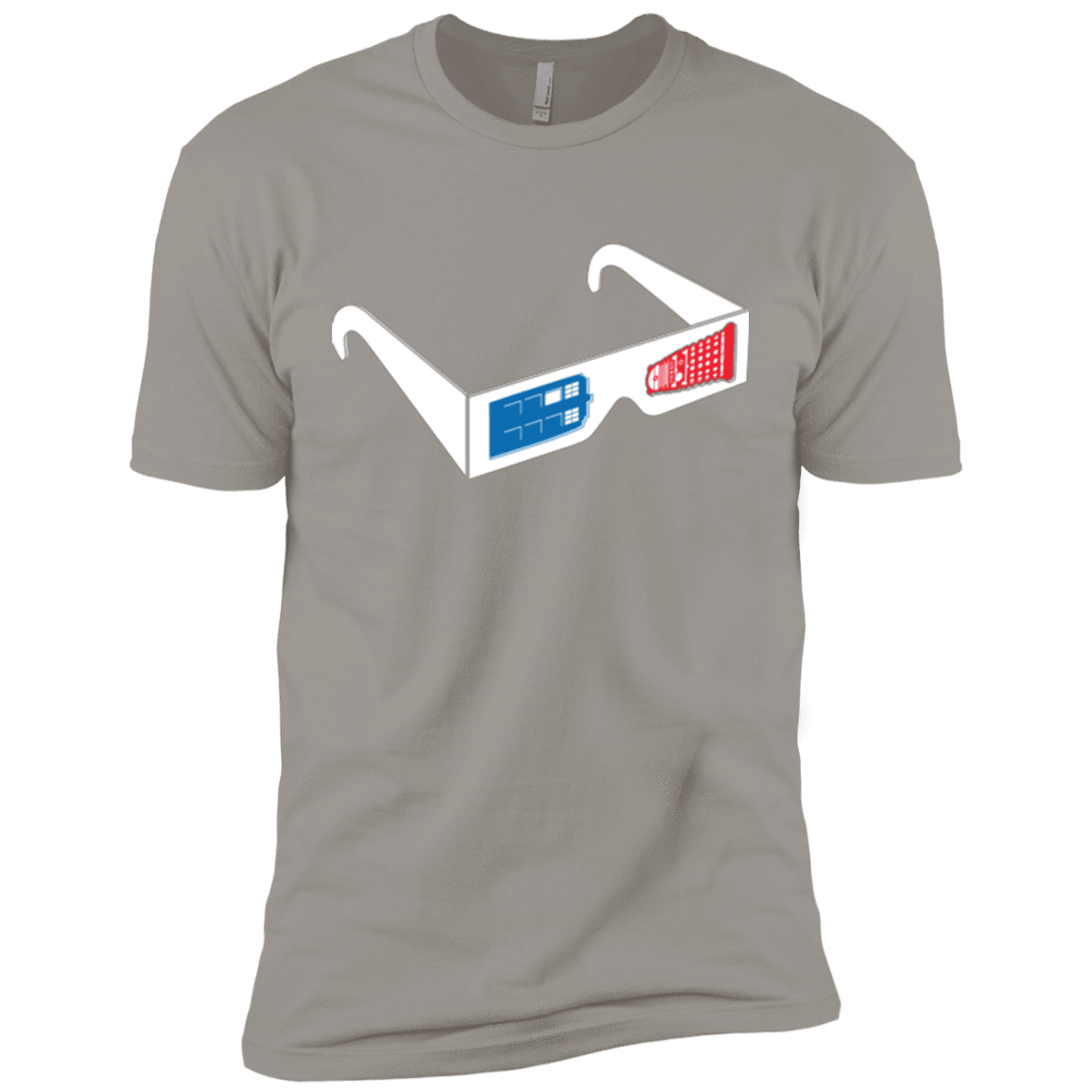 T-Shirts Light Grey / X-Small 3DW Men's Premium T-Shirt