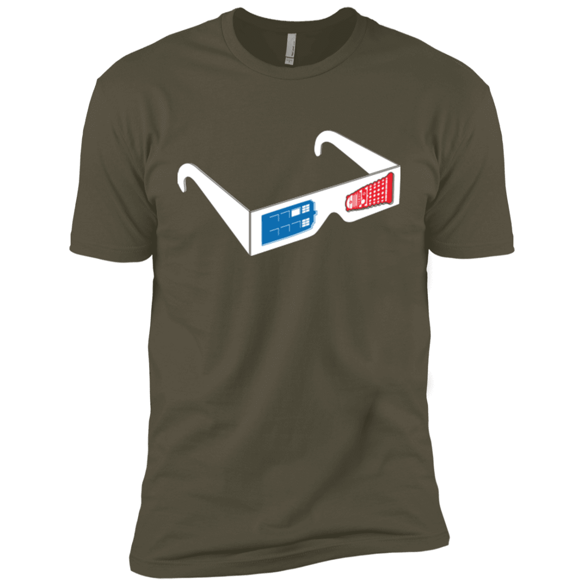 T-Shirts Military Green / X-Small 3DW Men's Premium T-Shirt