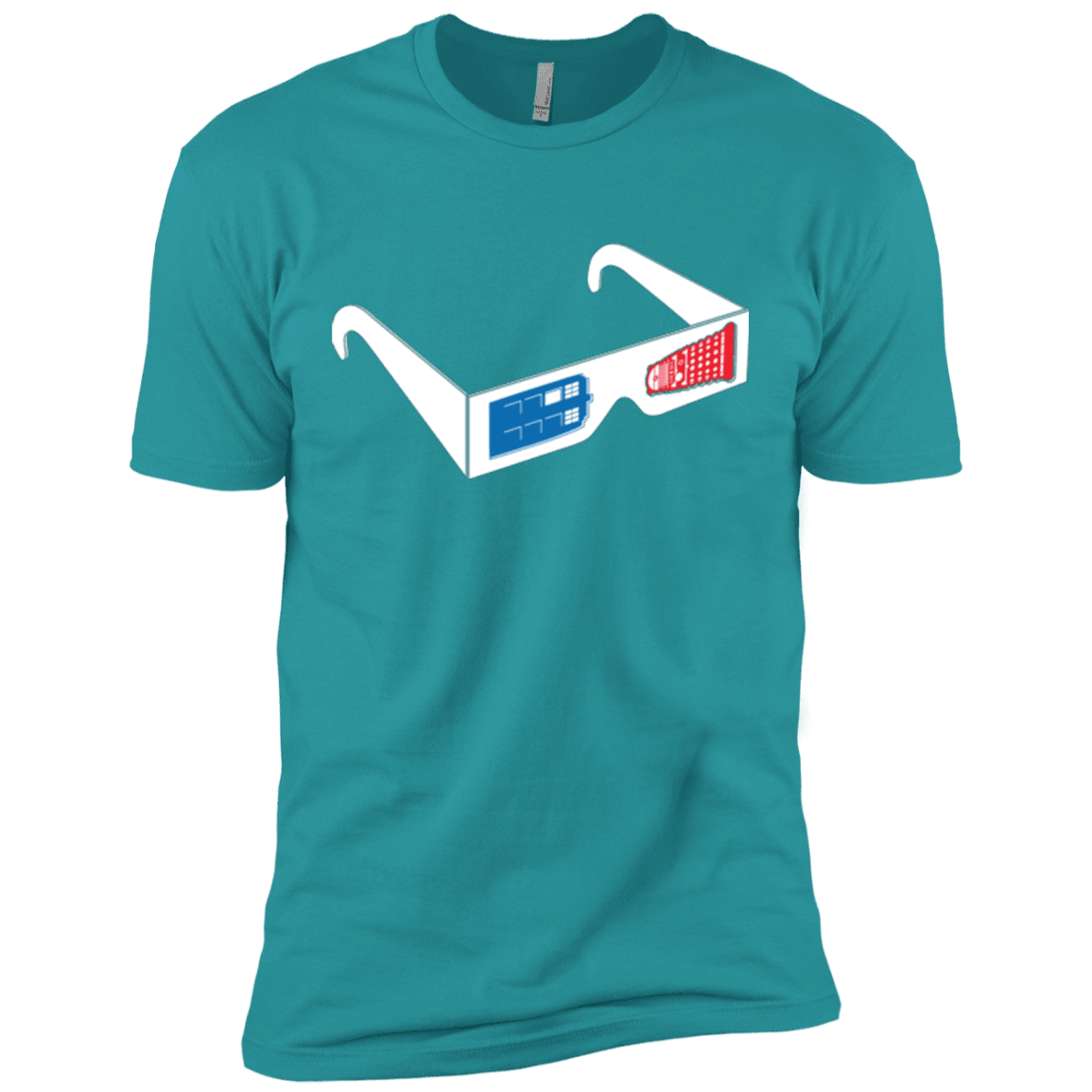 T-Shirts Tahiti Blue / X-Small 3DW Men's Premium T-Shirt