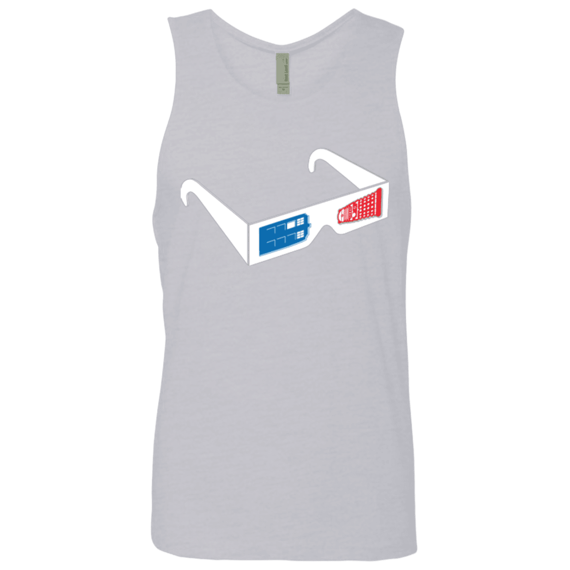 T-Shirts Heather Grey / Small 3DW Men's Premium Tank Top