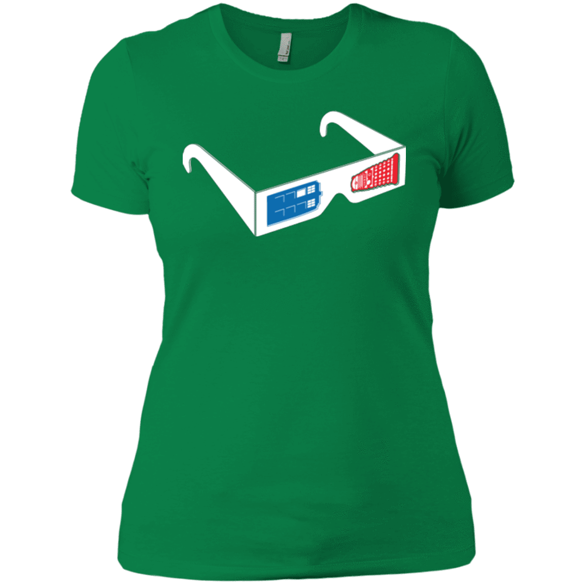 T-Shirts Kelly Green / X-Small 3DW Women's Premium T-Shirt