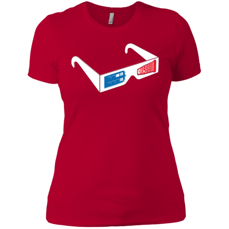 T-Shirts Red / X-Small 3DW Women's Premium T-Shirt