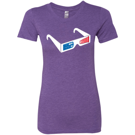 T-Shirts Purple Rush / Small 3DW Women's Triblend T-Shirt