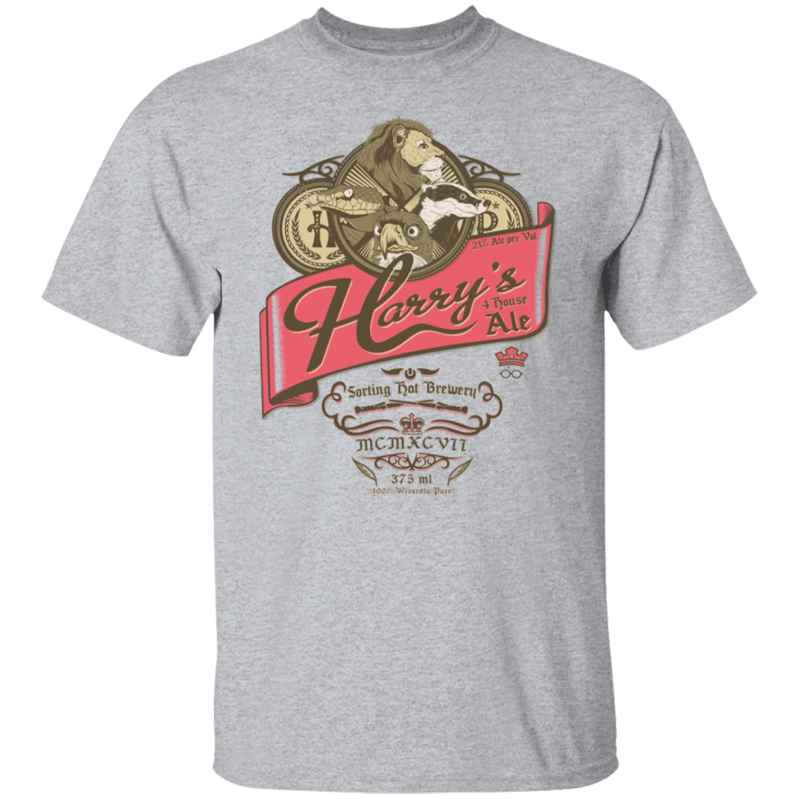 T-Shirts Sport Grey / S 4 House Ale T-Shirt