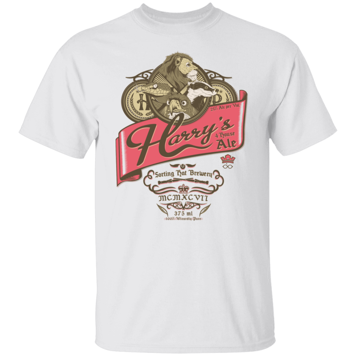 T-Shirts White / S 4 House Ale T-Shirt