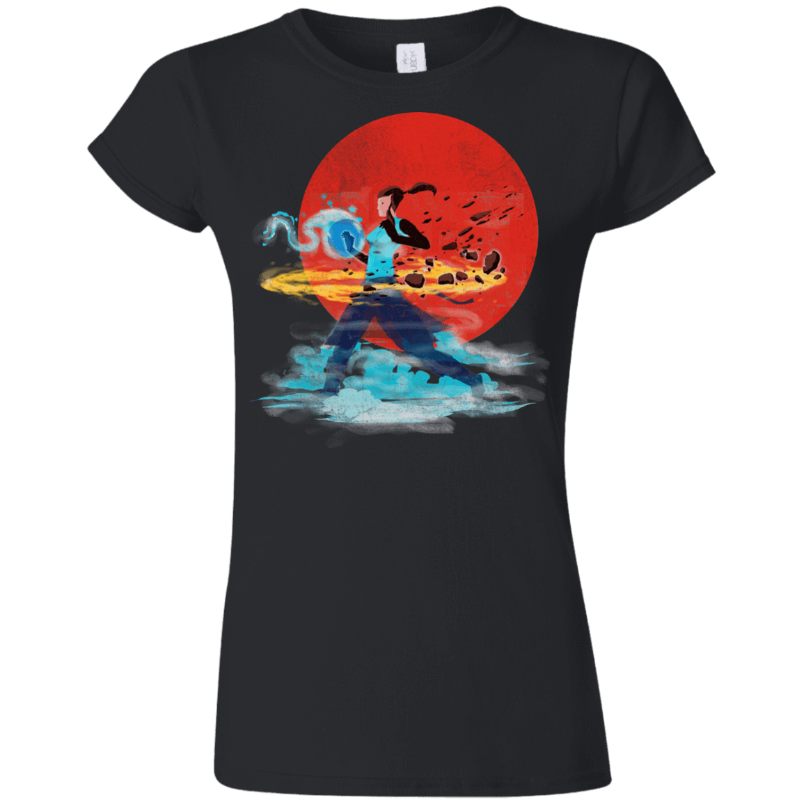 T-Shirts Black / S 4 powers Junior Slimmer-Fit T-Shirt