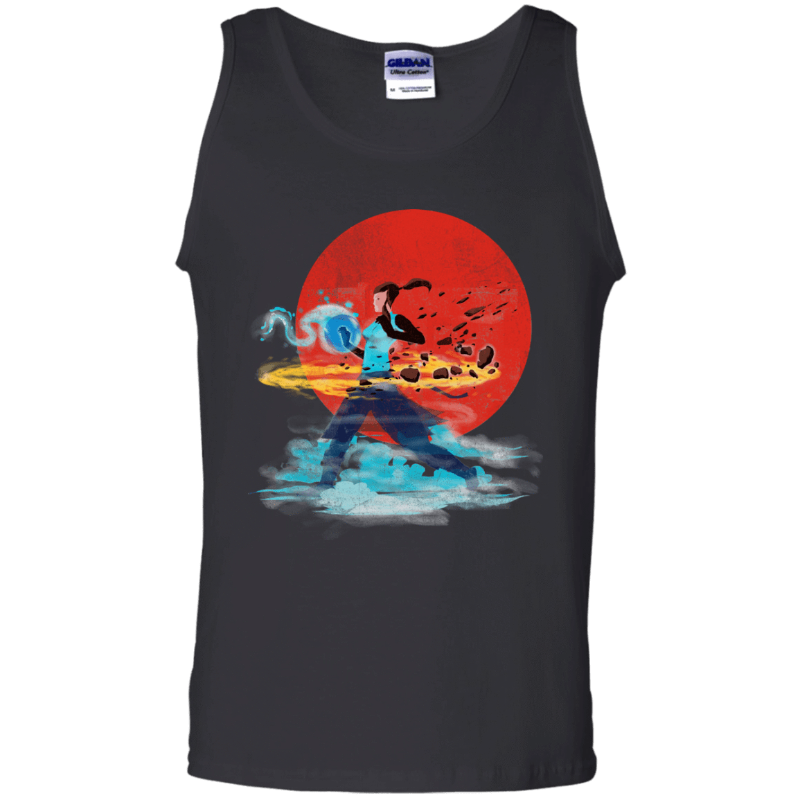 T-Shirts Black / S 4 powers Men's Tank Top