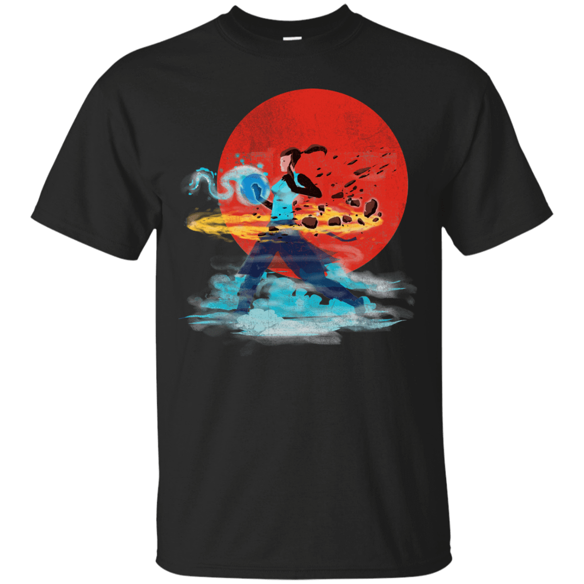 T-Shirts Black / S 4 powers T-Shirt