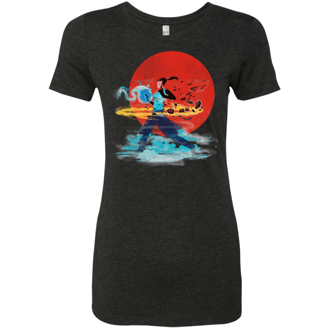 T-Shirts Vintage Black / S 4 powers Women's Triblend T-Shirt