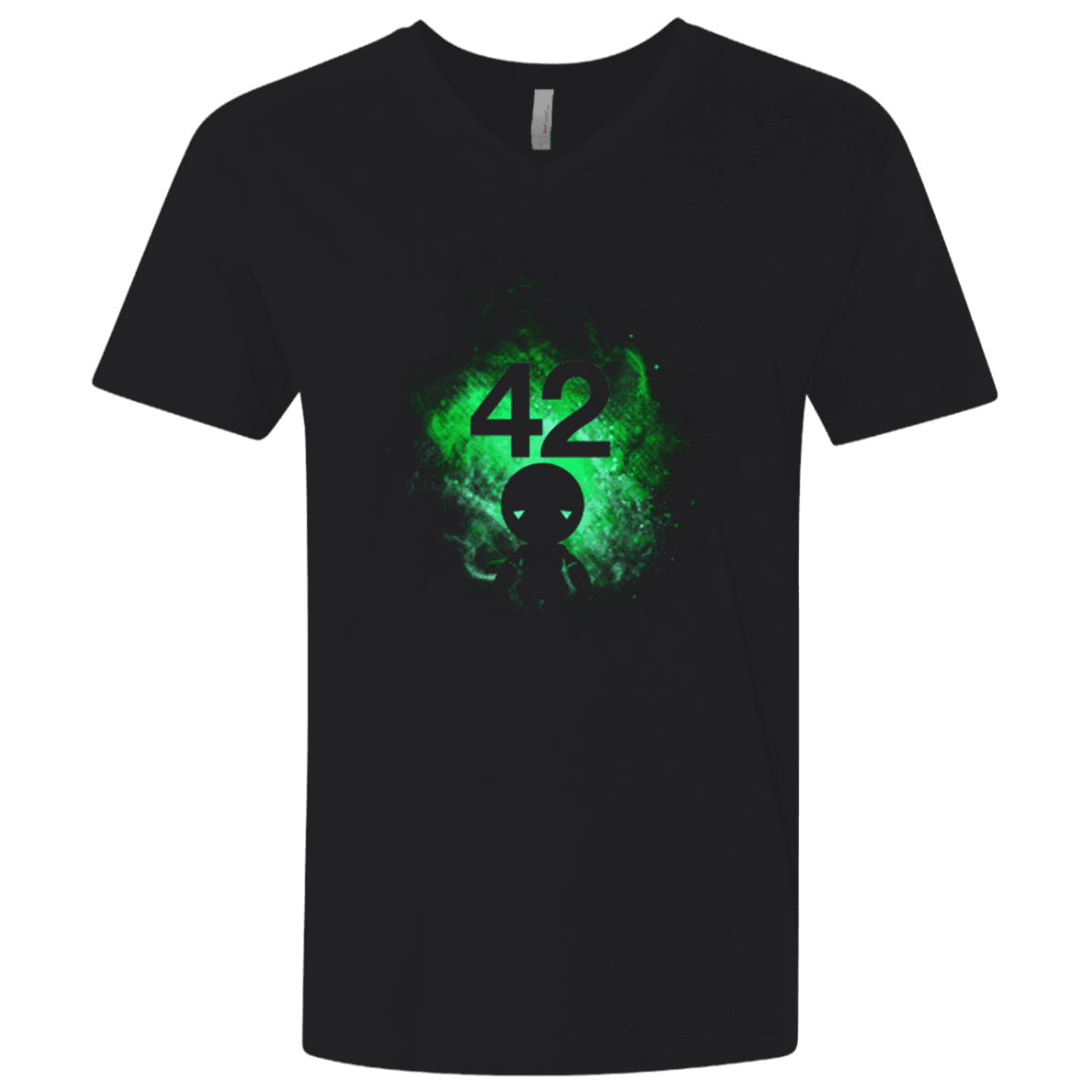 T-Shirts Black / X-Small 42 ART Men's Premium V-Neck