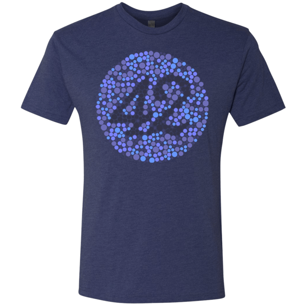 T-Shirts Vintage Navy / Small 42 blind test Men's Triblend T-Shirt