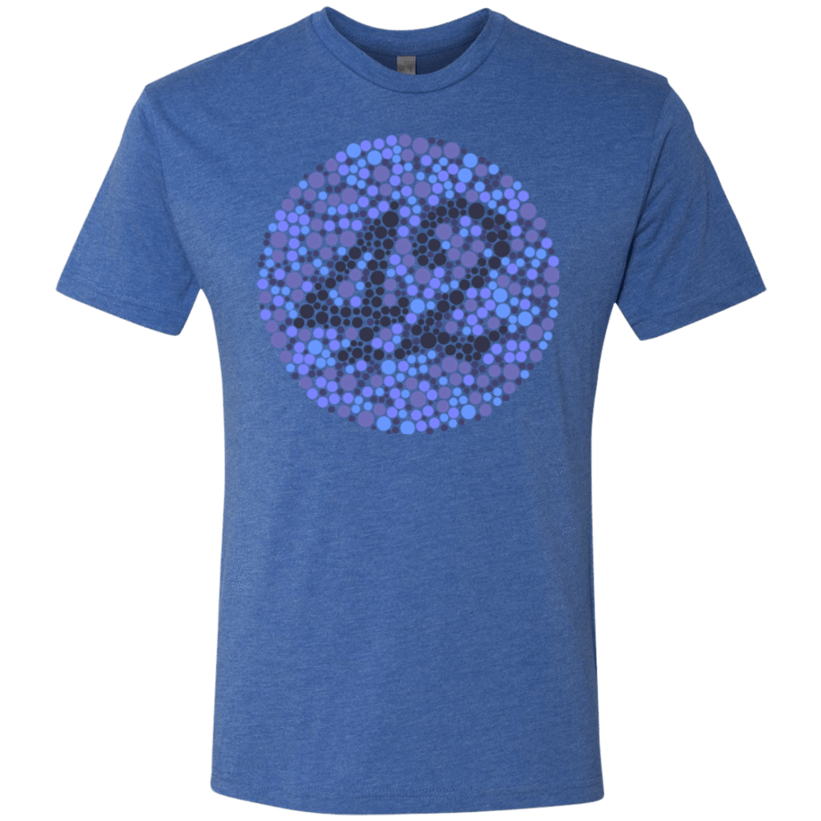 T-Shirts Vintage Royal / Small 42 blind test Men's Triblend T-Shirt