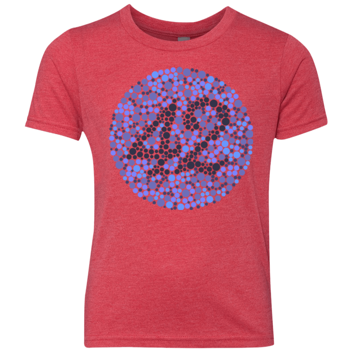T-Shirts Vintage Red / YXS 42 blind test Youth Triblend T-Shirt