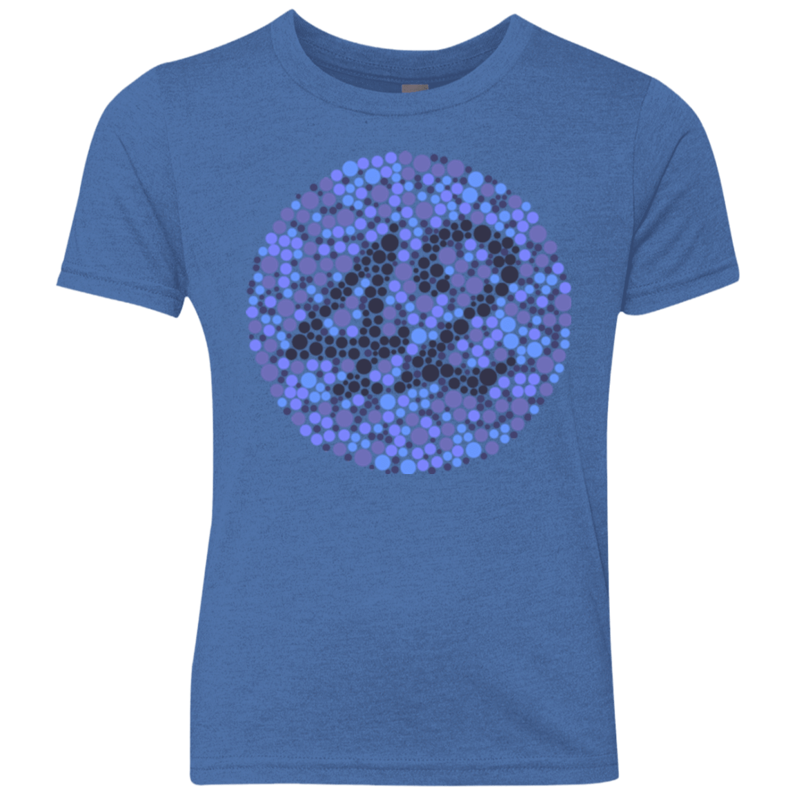 T-Shirts Vintage Royal / YXS 42 blind test Youth Triblend T-Shirt
