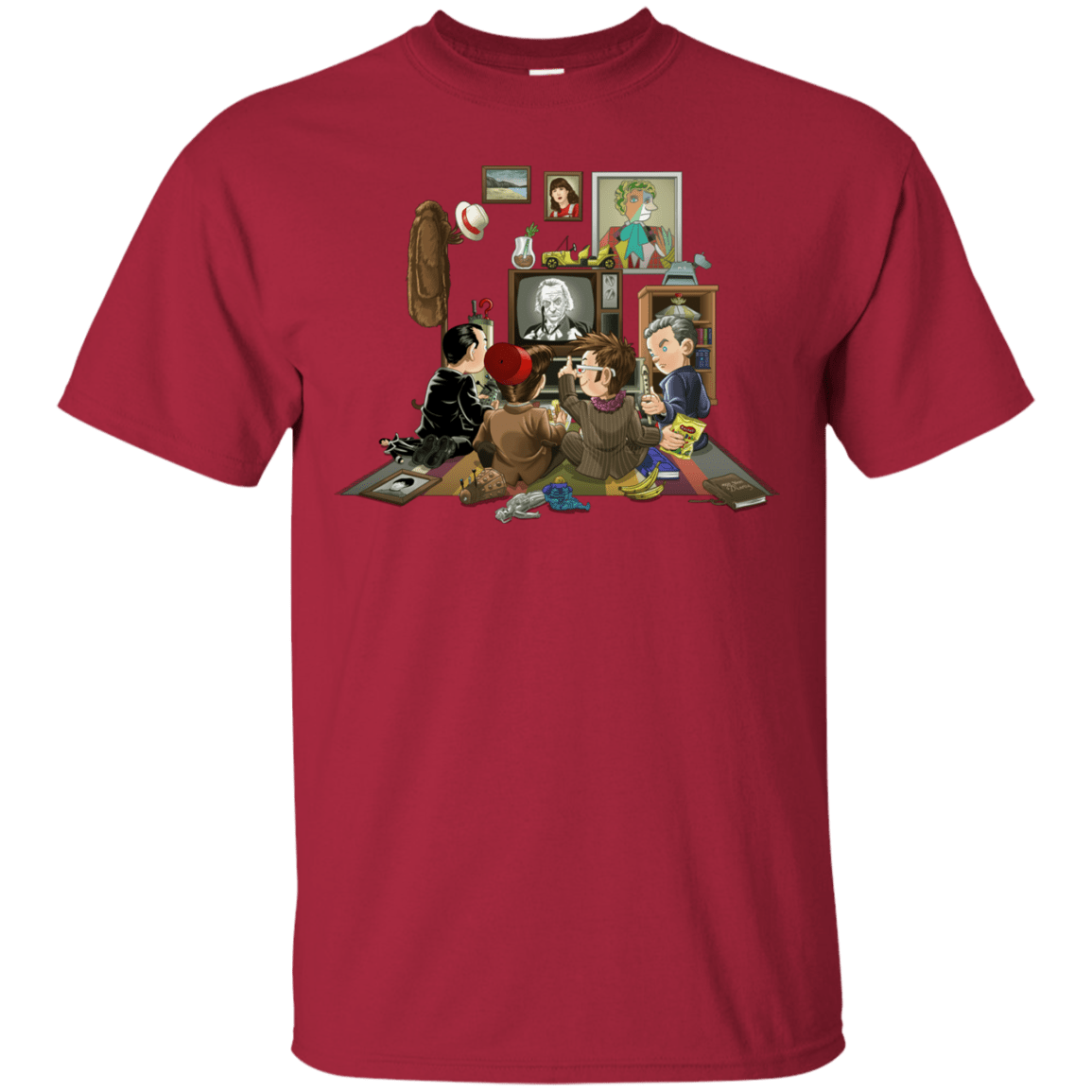 T-Shirts Cardinal / Small 50 Years Of The Doctor T-Shirt