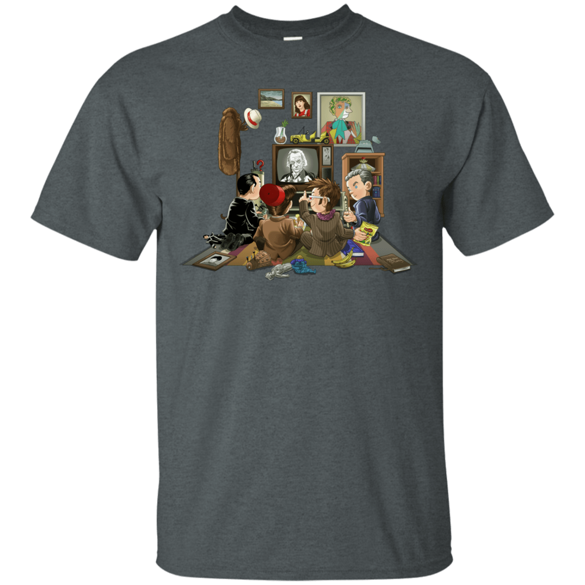 T-Shirts Dark Heather / Small 50 Years Of The Doctor T-Shirt