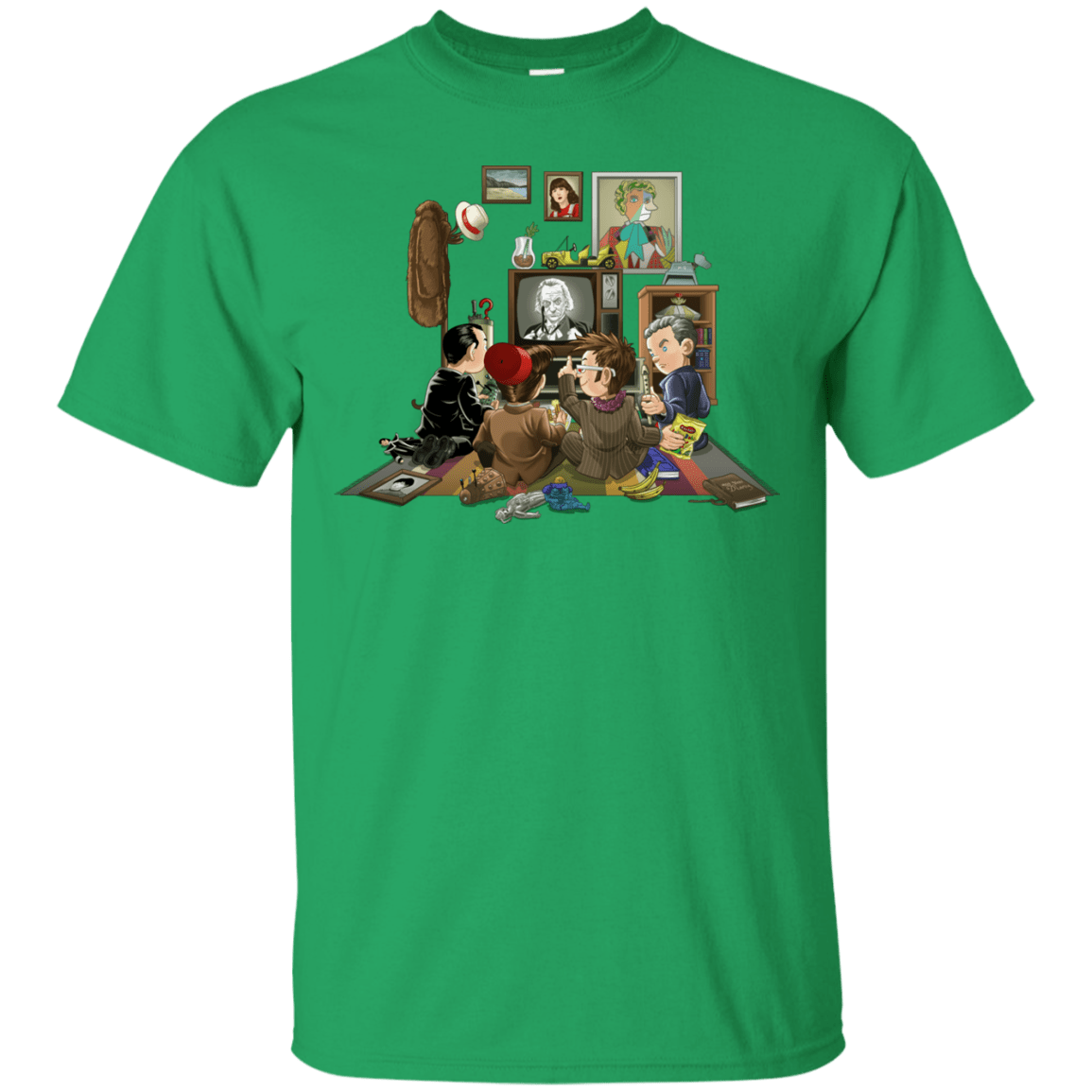 T-Shirts Irish Green / Small 50 Years Of The Doctor T-Shirt