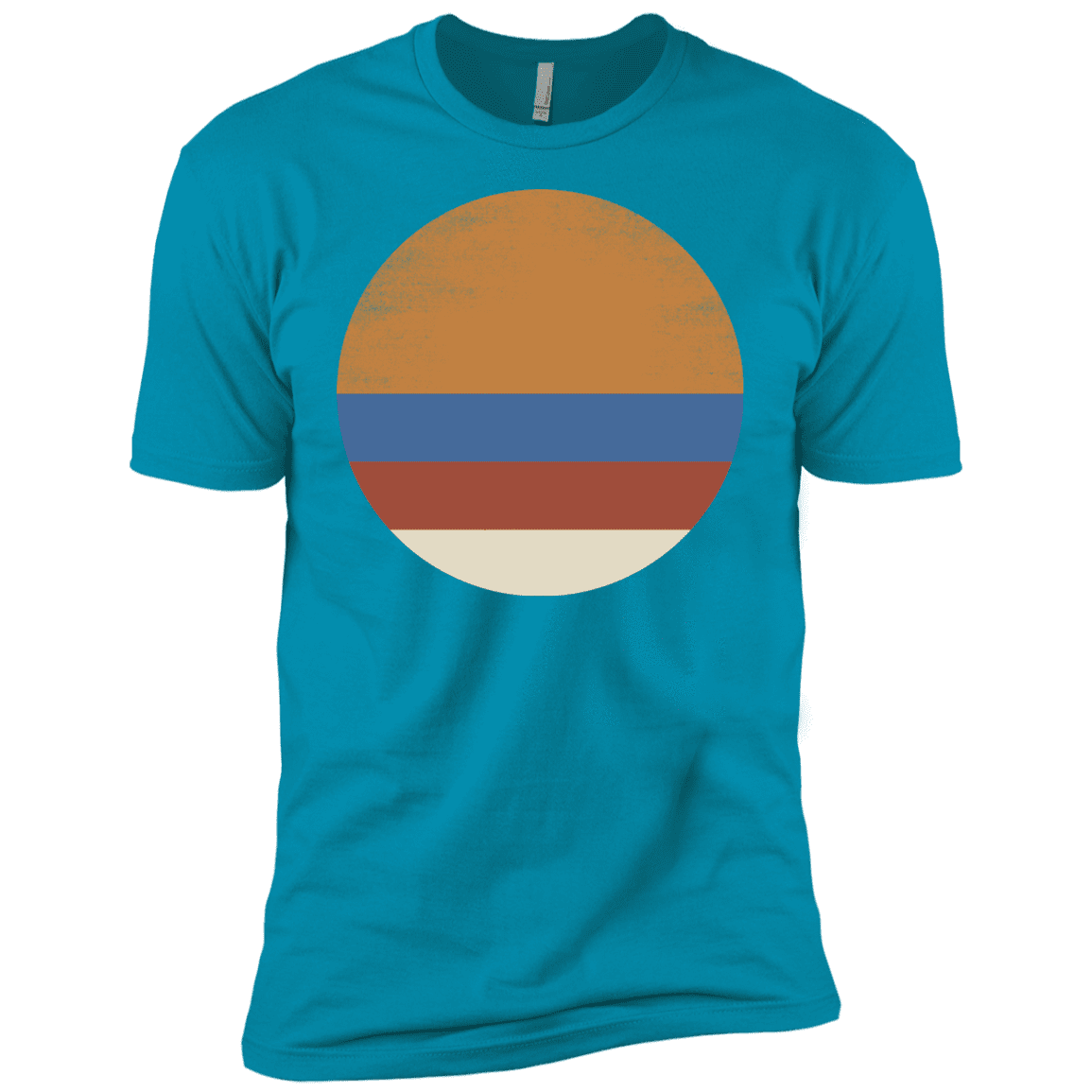 T-Shirts Turquoise / YXS 70s Sun Boys Premium T-Shirt