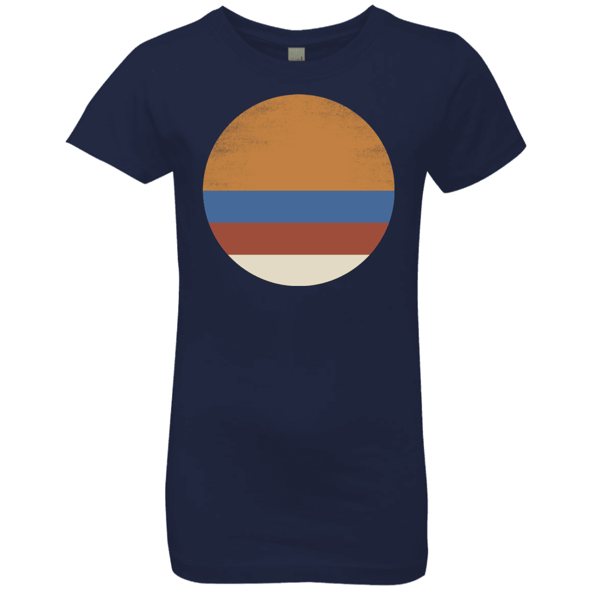 T-Shirts Midnight Navy / YXS 70s Sun Girls Premium T-Shirt