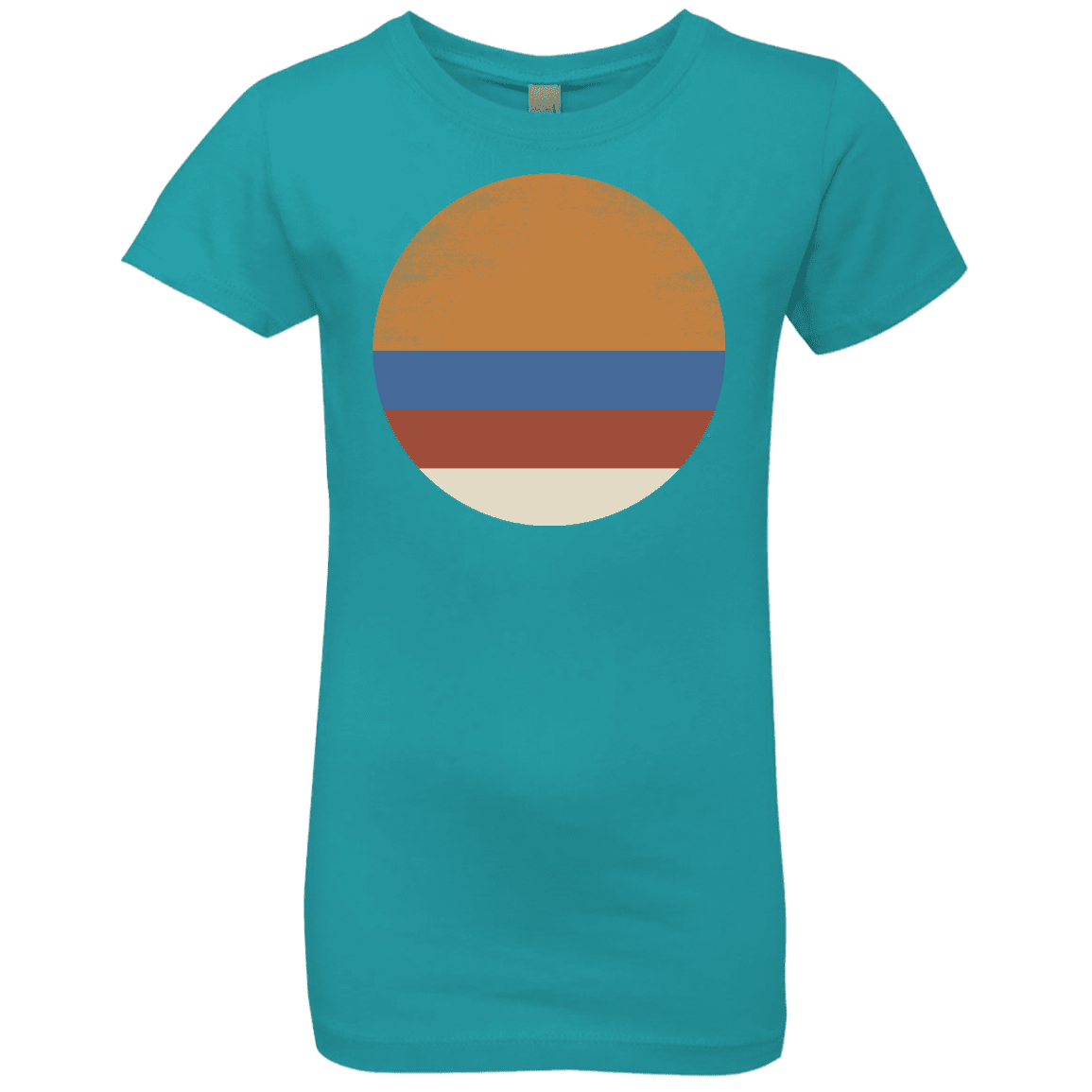 T-Shirts Tahiti Blue / YXS 70s Sun Girls Premium T-Shirt