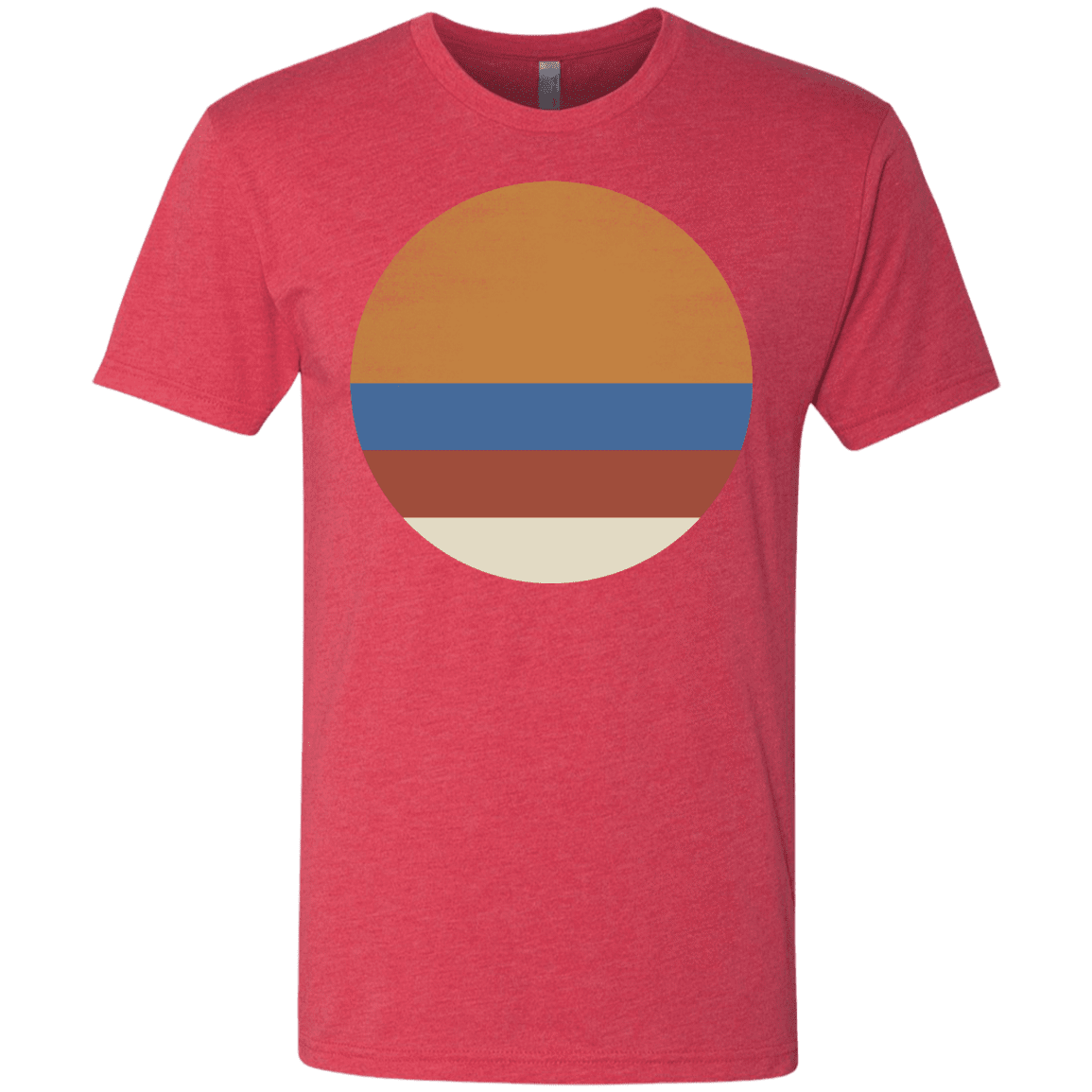 T-Shirts Vintage Red / S 70s Sun Men's Triblend T-Shirt