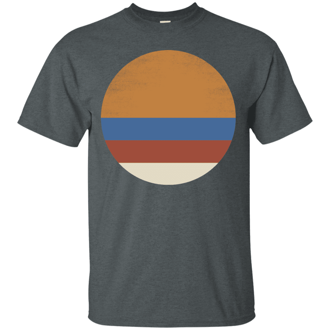 T-Shirts Dark Heather / S 70s Sun T-Shirt