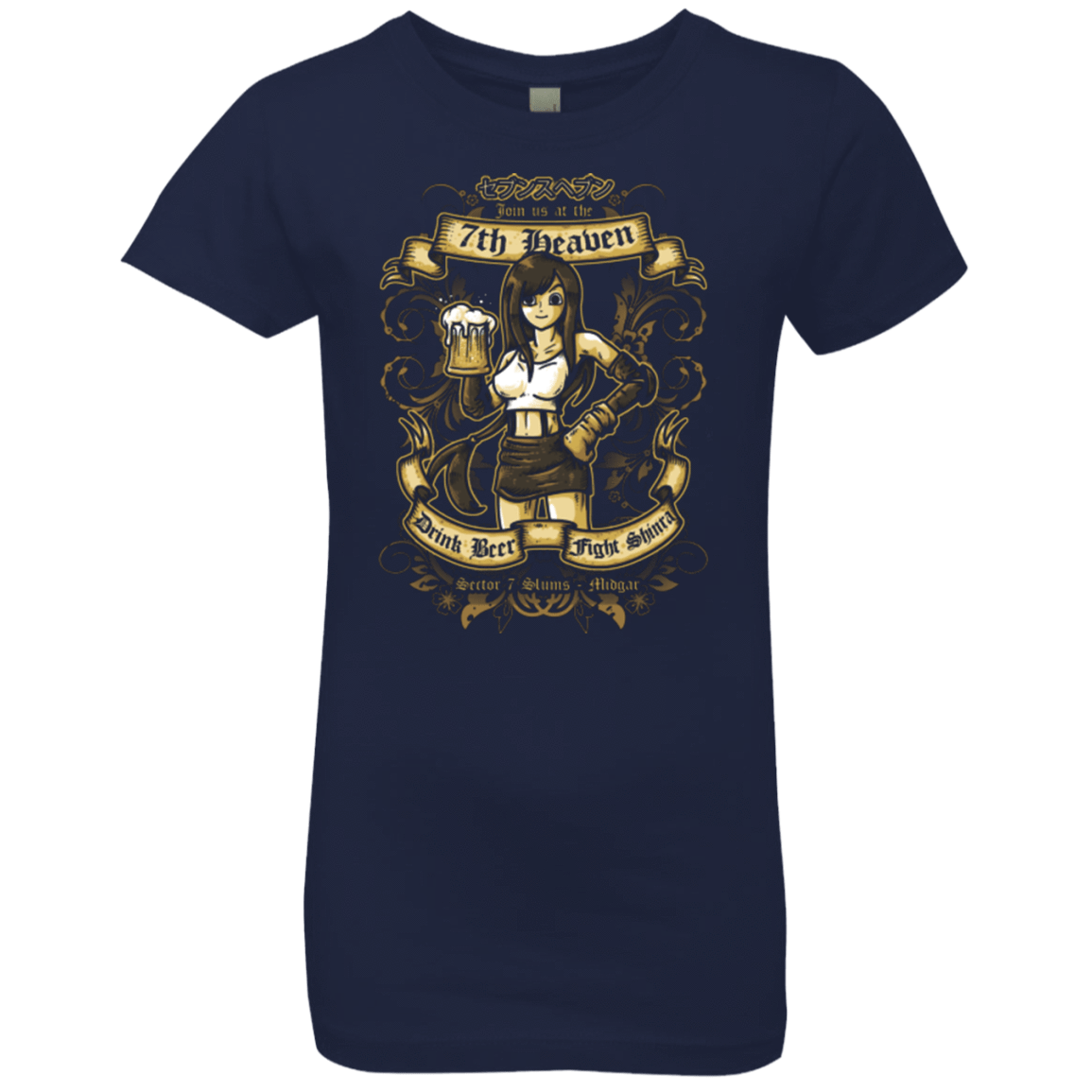 T-Shirts Midnight Navy / YXS 7TH HEAVEN Girls Premium T-Shirt