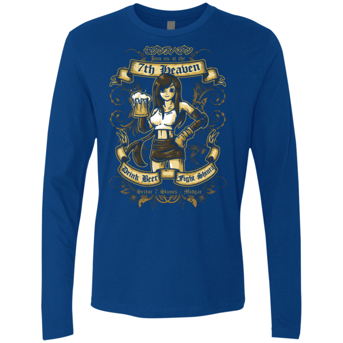 T-Shirts Royal / Small 7TH HEAVEN Men's Premium Long Sleeve