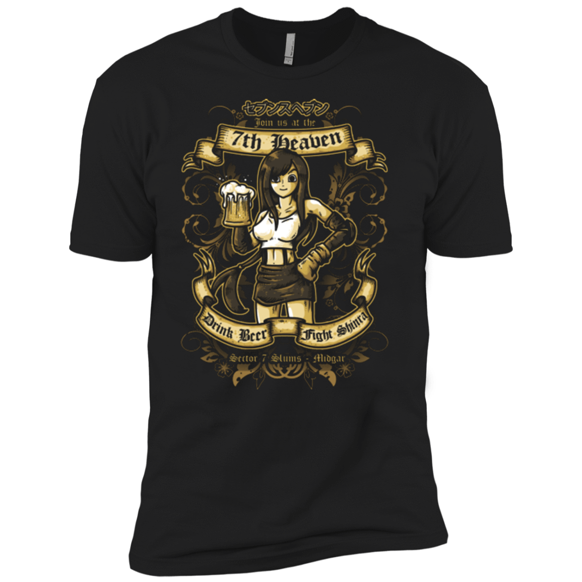 T-Shirts Black / X-Small 7TH HEAVEN Men's Premium T-Shirt