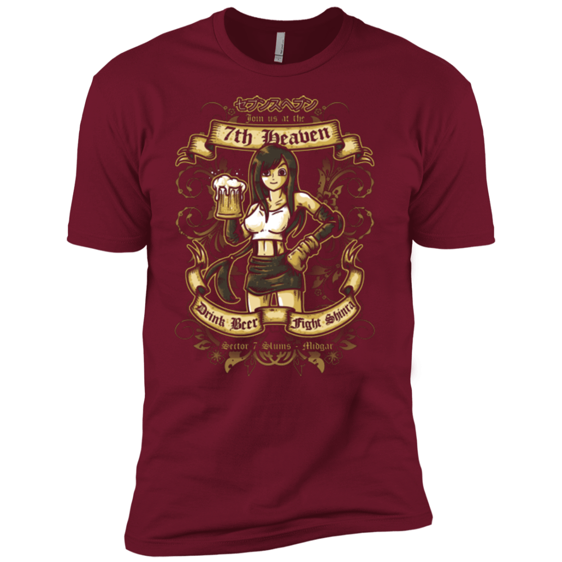 T-Shirts Cardinal / X-Small 7TH HEAVEN Men's Premium T-Shirt