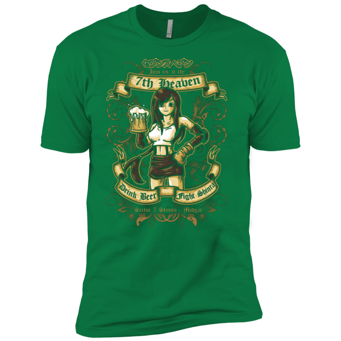 T-Shirts Kelly Green / X-Small 7TH HEAVEN Men's Premium T-Shirt