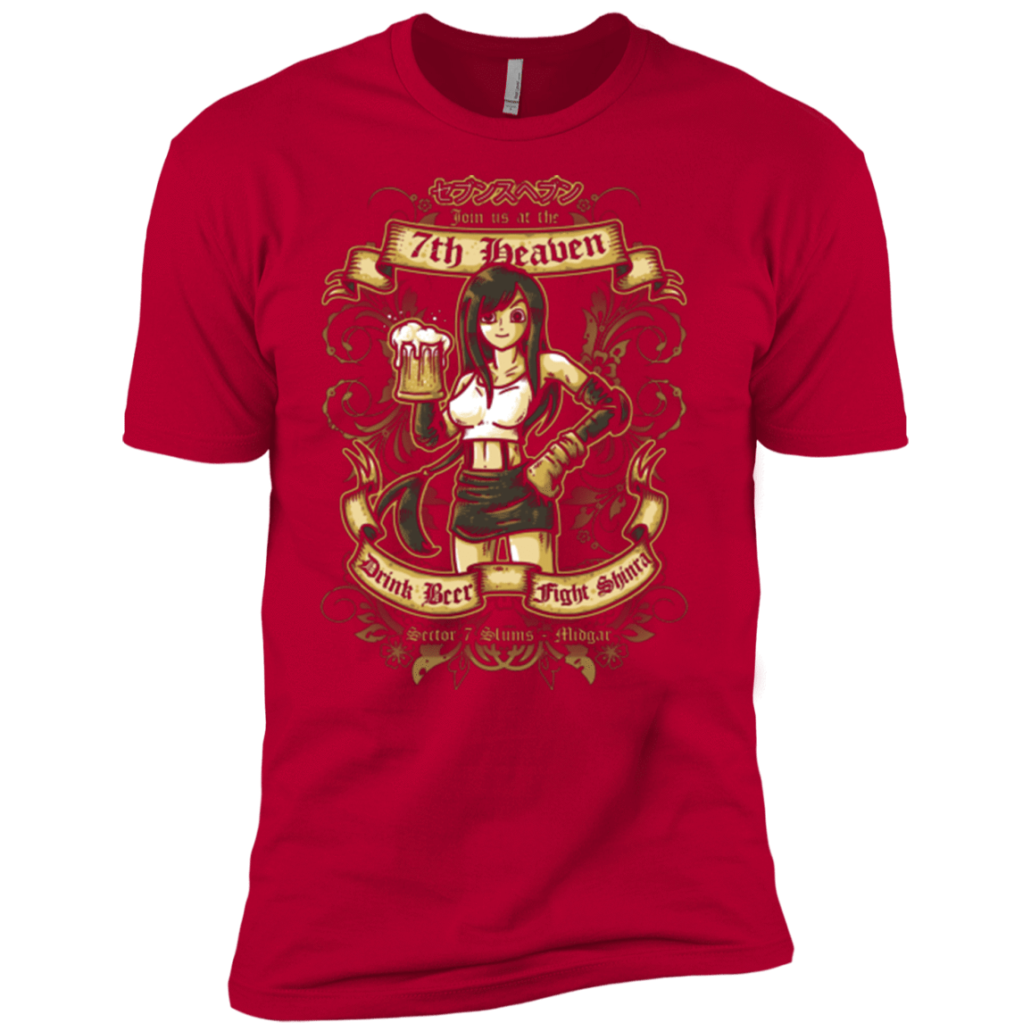 T-Shirts Red / X-Small 7TH HEAVEN Men's Premium T-Shirt