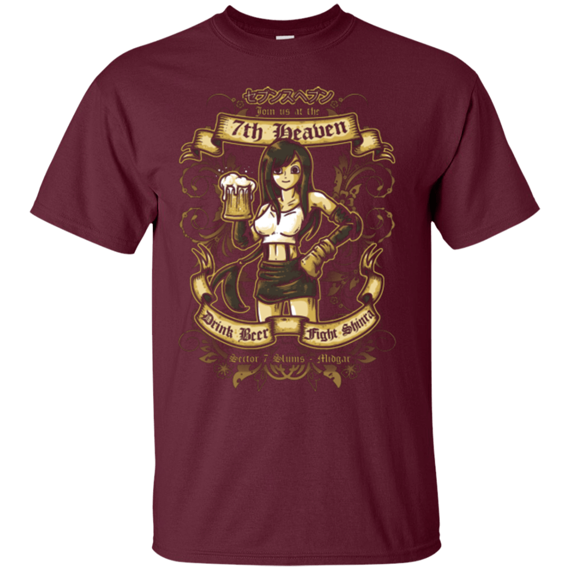 T-Shirts Maroon / Small 7TH HEAVEN T-Shirt