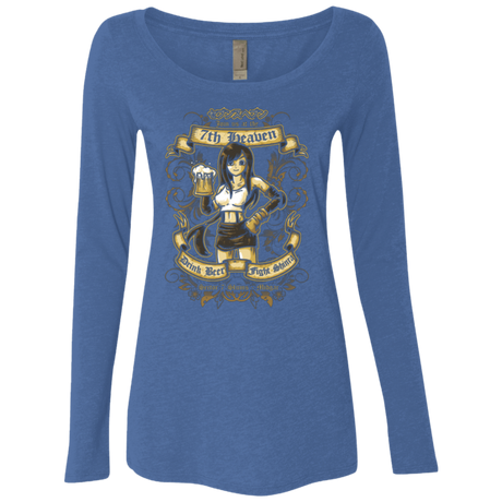 T-Shirts Vintage Royal / Small 7TH HEAVEN Women's Triblend Long Sleeve Shirt