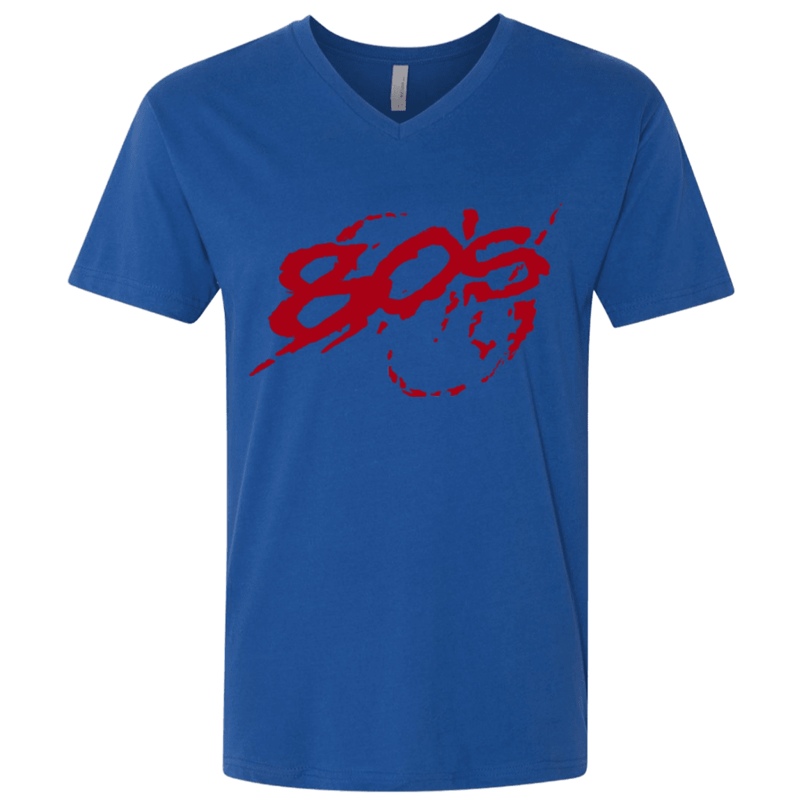 T-Shirts Royal / X-Small 80s 300 Men's Premium V-Neck
